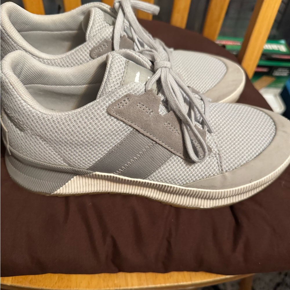 Sorel Gray Ankle Boots